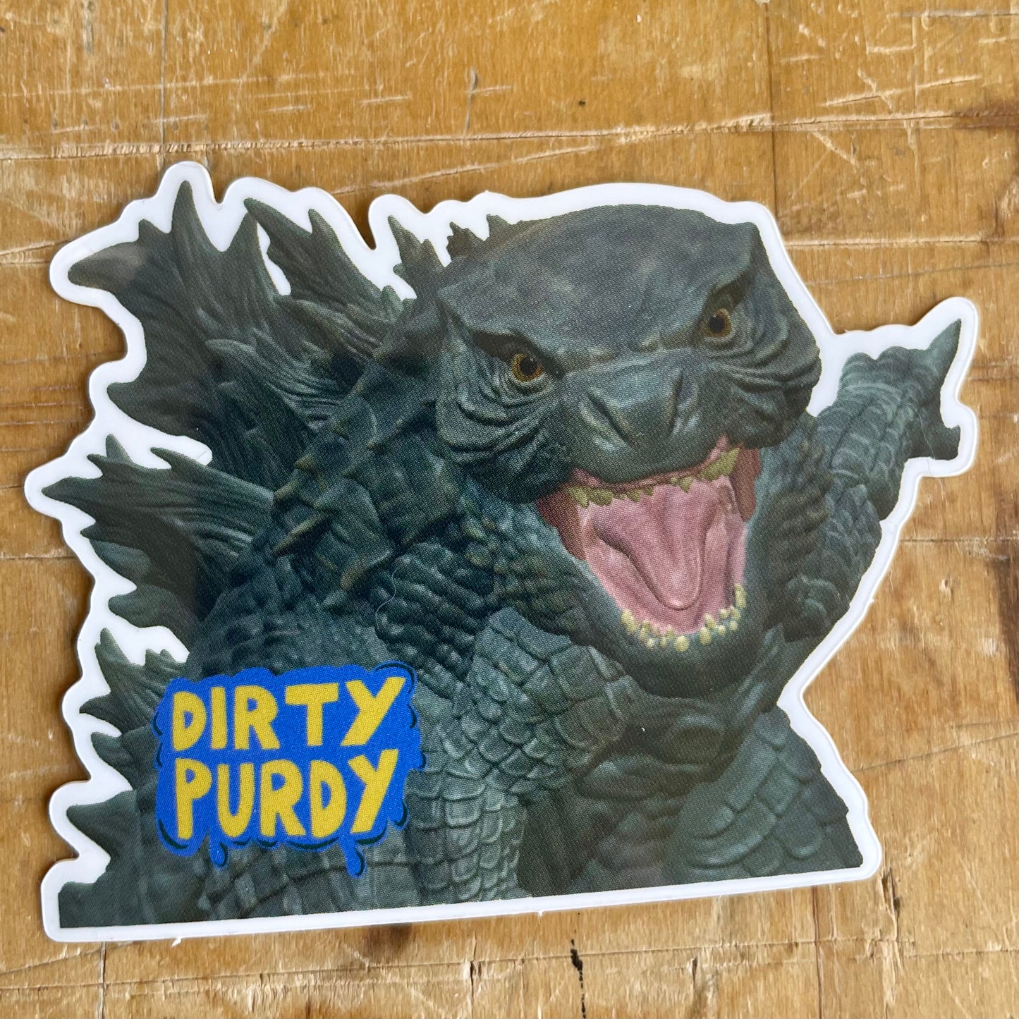 Gordita Pointing Sticker